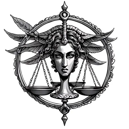 Aquarius Libra Scales Ta