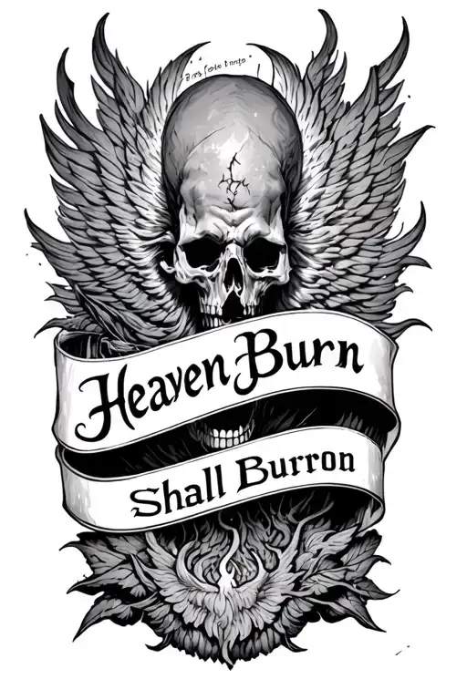 A Skill With The Print Name Heaven Shall Burn
