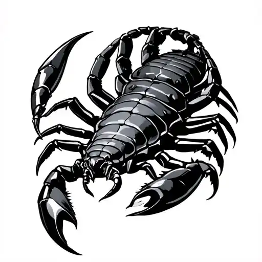 Roman Soilder Scorpion Crawling