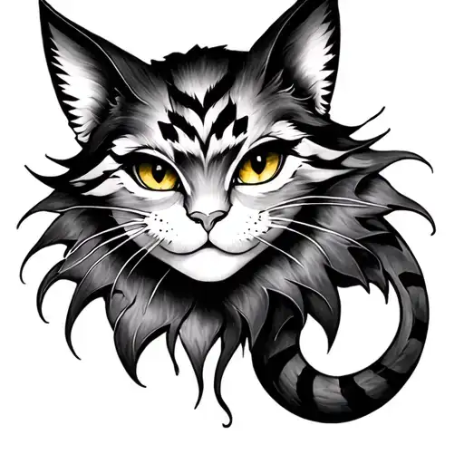 Cheshire Cat Alicia And Wonderland