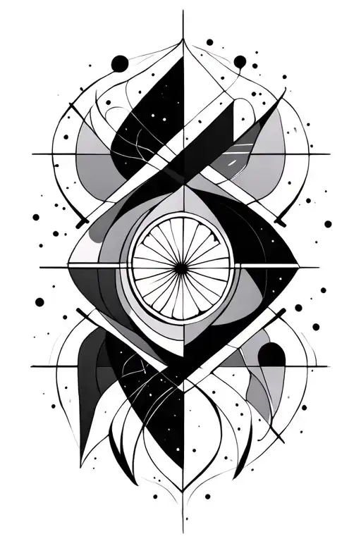 Thin Line Geo Symteric Shapes