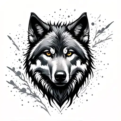 Leszy Wolf Merging Together To Form