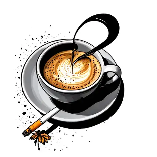 Cigarette And Coffee