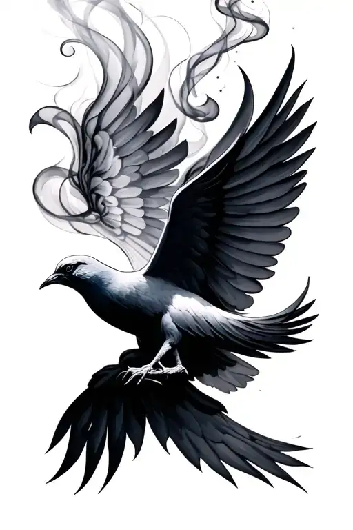 Dove Cross Smoke Swirling