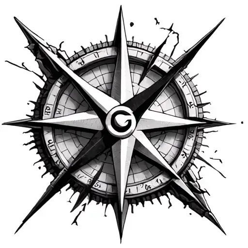Broken Compass Rose