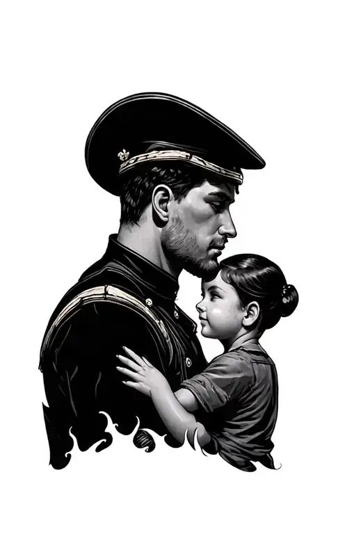 Seaman Husband Son Daughter