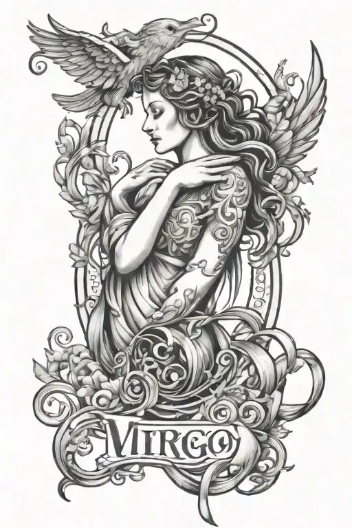 The Sign Of Virgo And The Name Of Kylian Below