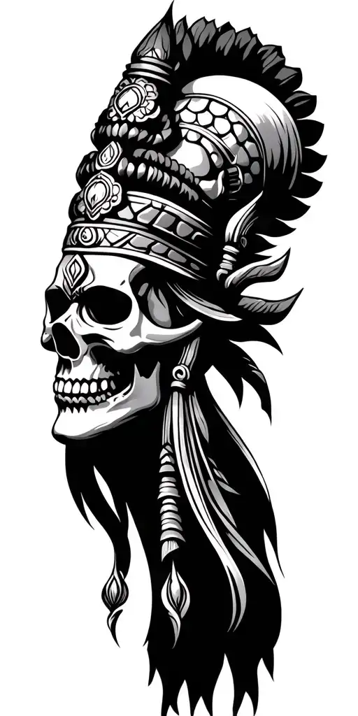 Skull Shiva Trishul