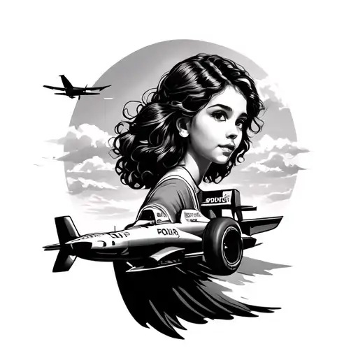 Flying F1 Travel Daughter