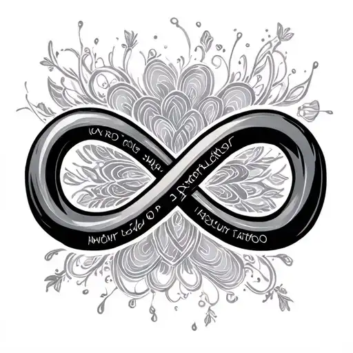 Infinity Symbol With Names