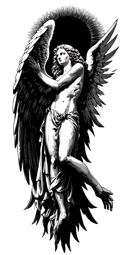 Angels Rising To Sun