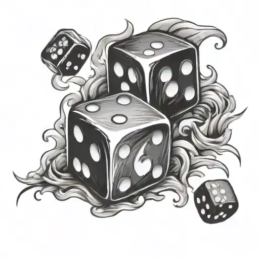 Pair Of Dice Number 6