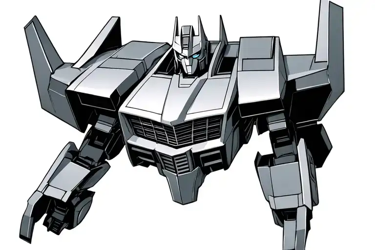 Transformer Transformes To A Car