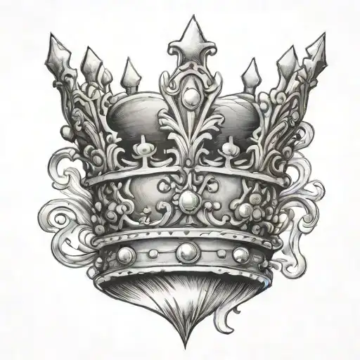 Crown With Dza In It