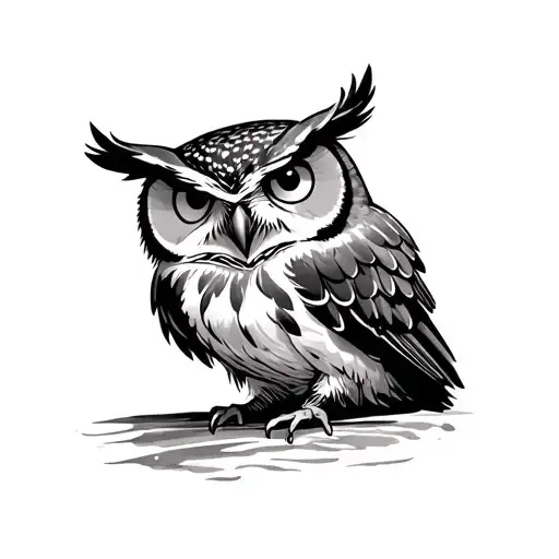 Owl Sitting