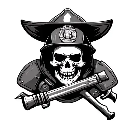 Firefighter Skull