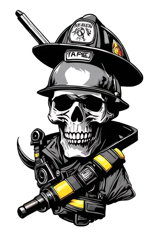 Firefighter Skull