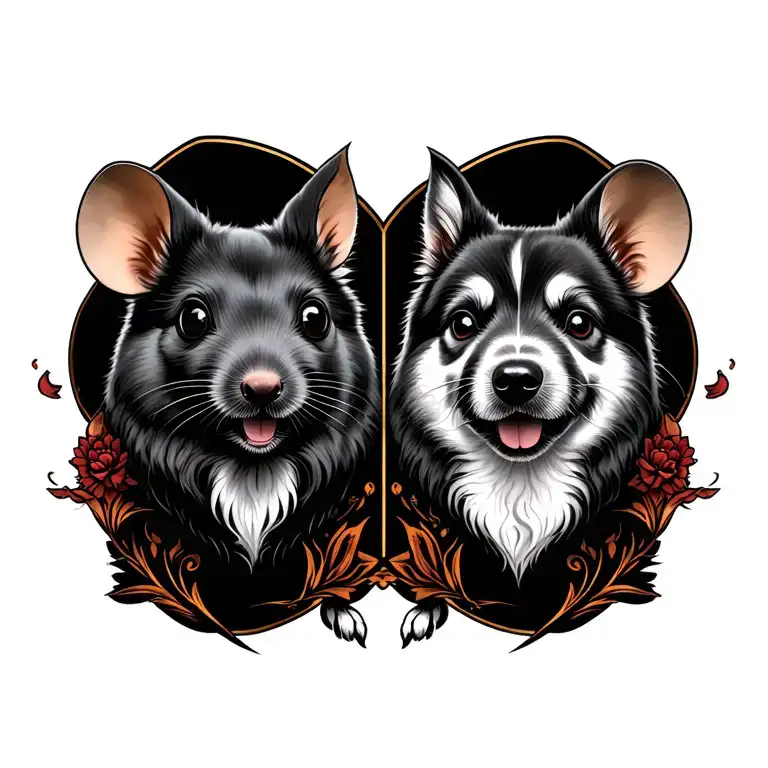 Welldeness Back Round With Year Of The Rat And Year Of The Dog Lovers