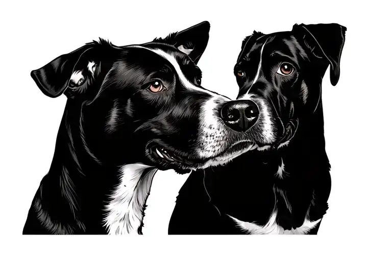 Given A Piece Of My Heart To My Dog Bronco And Have A Piece Of His Heart On Mine