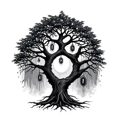 Simple Paganic Family Tree