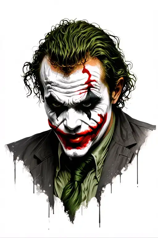Heath Ledger's Joker Full Body