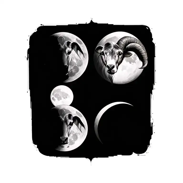 Aries And Taurus Moon Phases
