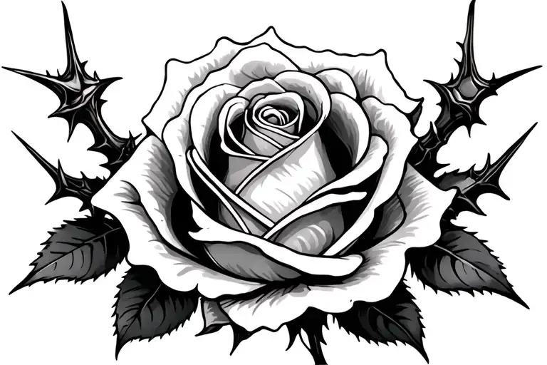 Rose With Thorns