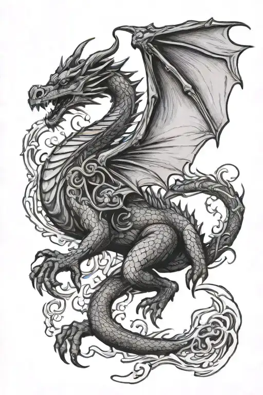 Dragon Flying