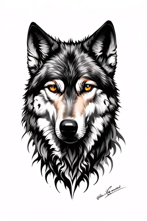 Man And Wolf Eyes