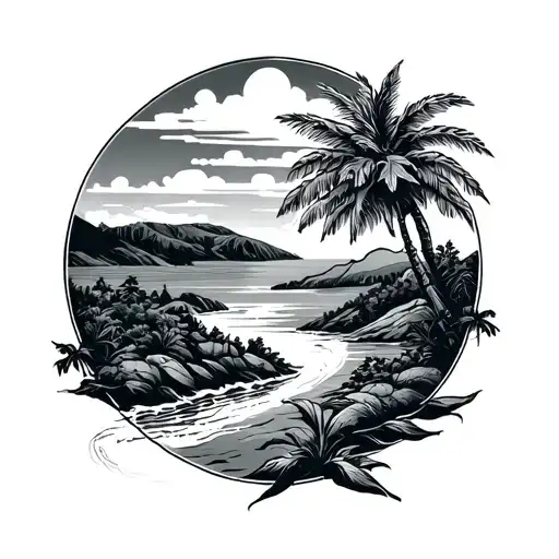 Travel Tattoo Featuring