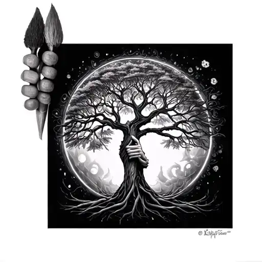 Sid Holding A Tree Of Life