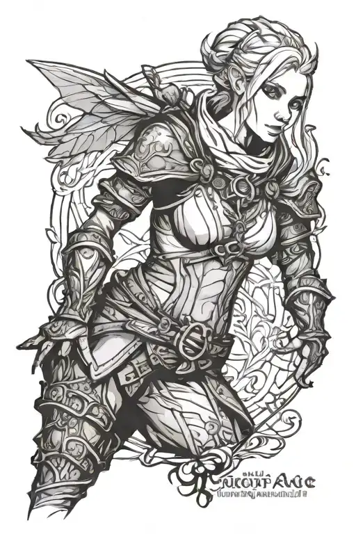 Sera The Elf From Dragon Age Inquisition