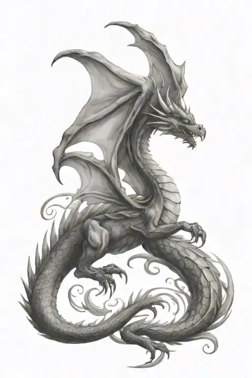 Dragon Flying