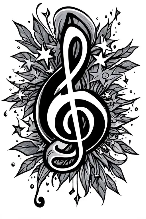 Treble Clef At The Star