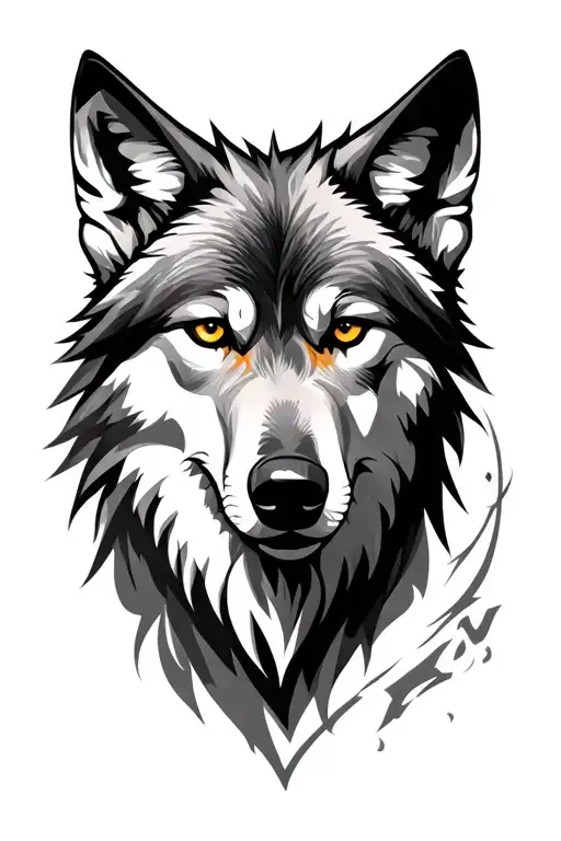 Wolf Looking Forward