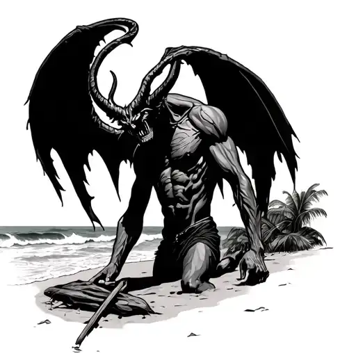 Satan On The Beach