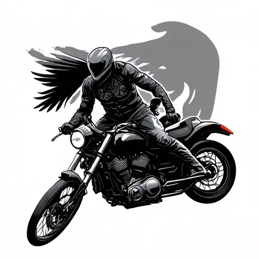 Black Care Rarely Sits Behind A Rider Who Is Fast Enough