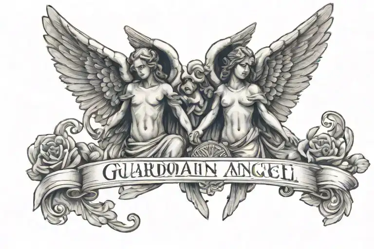 Guardian Angel And Word Zachary