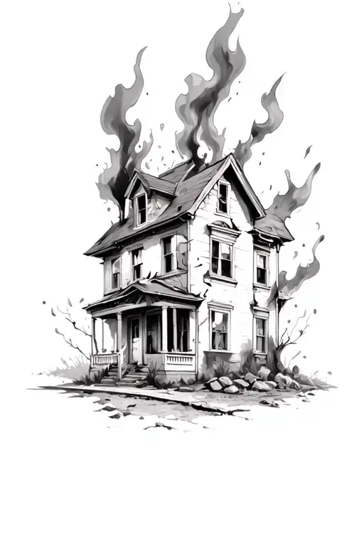 Accidently Burned Down A House