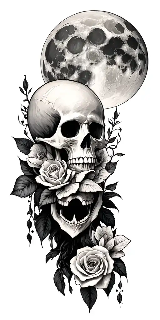 Full Moon Momento Mori