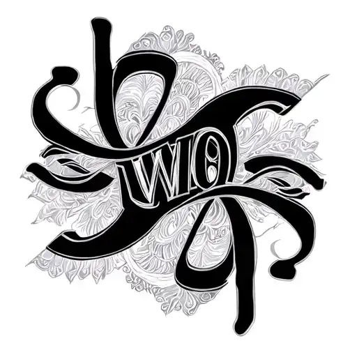 Two Word Ambigram Generator