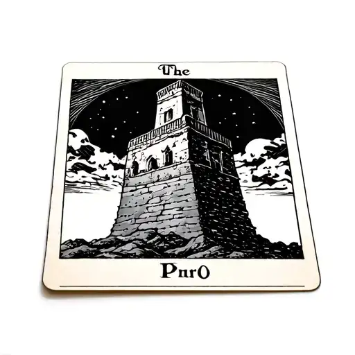 The Tower Tarot Card