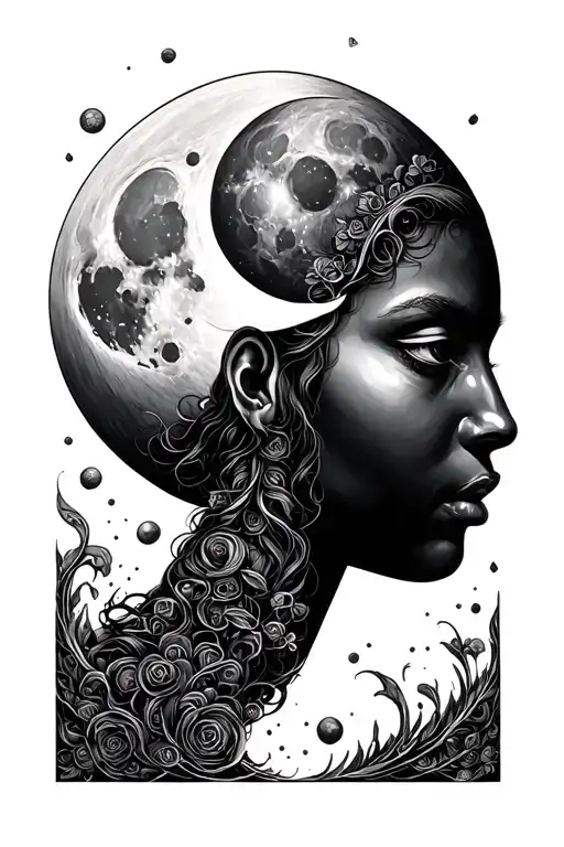 Gemini Sign With The Moon Rising