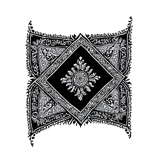 Small Black Bandana For Wrist