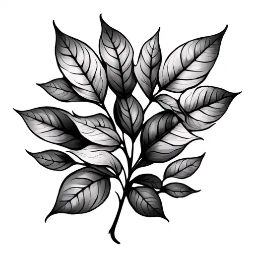 Leaves Intertwines Elements Of Nature