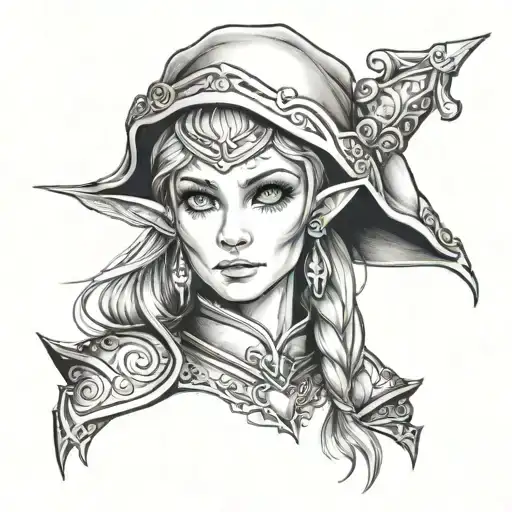A Female Elf