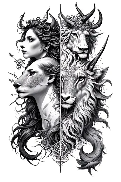 Aquarius X Sagittarius X Leo X Capricorn