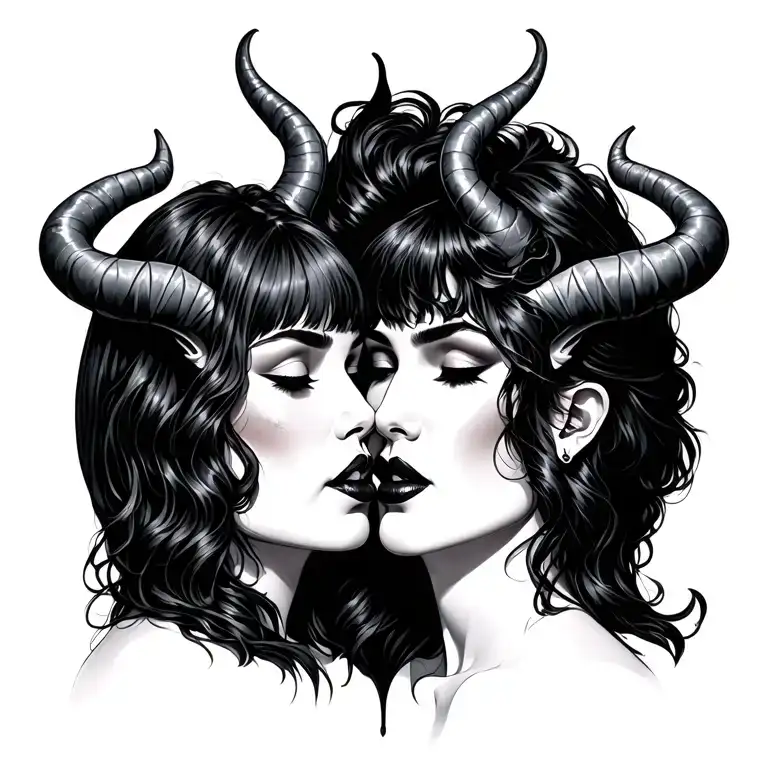 Satan Kisses Girls