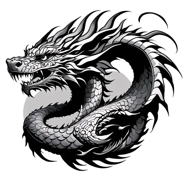 Polynesian Dragon Flying