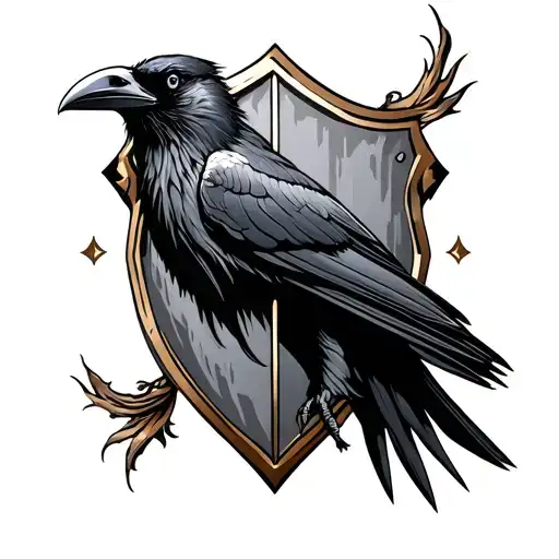 Raven Shield Adorned